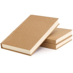 Eco Recyclé Papier Kraft Relié Croquis Carnet Personnalisable A4/A5 Taille Sans Doublure Journal Blanc avec Logo Personnalisé pour le Dessin