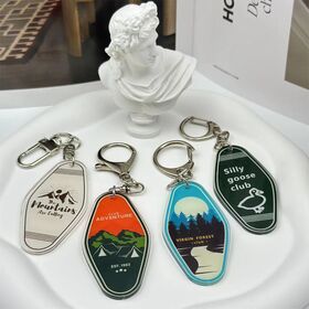 Llavero troquelado de aleación de zinc de alta calidad con acabado de esmalte duradero para regalo promocional Llavero de recuerdo barato hecho en fábrica