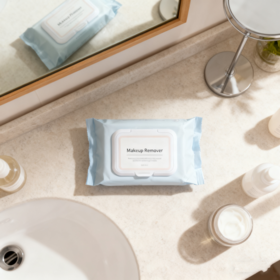 Soft and thick Soothing Cleansing Wipes Alcohol Free Gentle Makeup Remover Wipes for Women