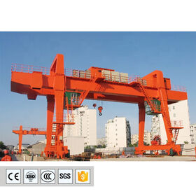 Chine Marque Célèbre Top Vente MG Modèle U Type Cabine de Contrôle Grue à Pont Pesante Double Poutre 100T 200t 300t