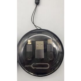 Built to Last 240W Fast Charging Cable Type C to Type C Retractable Cable with the Storage Box for Mobile Phone