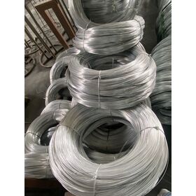 Alambre galvanizado caliente para la fabricación de malla.