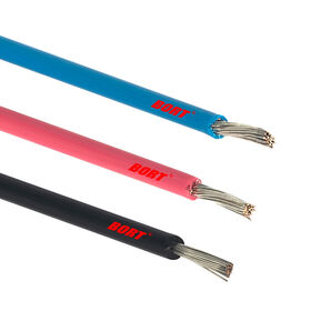 Arnés de Cableado UL1283 2 AWG 4 AWG 6 AWG 600V 105C Cable Eléctrico Recubierto de PVC Cable de Plomo de Núcleo Único