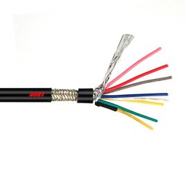 Cables multiconductor LIYCY 6x0.5mm con blindaje de malla de cobre, PVC gris, para automatización industrial