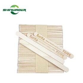 Eco-friendly Factory Price high Quality Birch Wood Eco-Friendly Custom Printed Logo wooden ice cream sticks