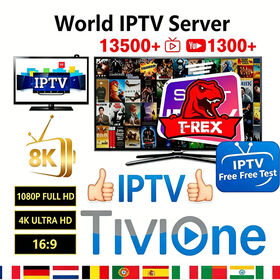 Venta al por mayor IPTV revendedor panel fuerte 8K Tivione Trex Livego Dino IPTV código de suscripción para Francia ee. uu. Alemania Polonia Grecia