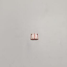 Broche frontal de sujetador de aleación de zinc de oro rosa para lencería | Gancho de cierre de metal de alta calidad, acabado pulido liso