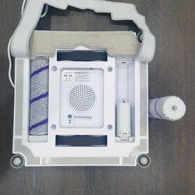 Mesin Pembersih Jendela dengan Mop Putar dan Semprotan Otomatis, Hisapan 3800Pa, 4 Mode Pembersihan, Tepi Persegi, Senyap 65dB, CE FCC RoHS untuk Rumah dan Kantor