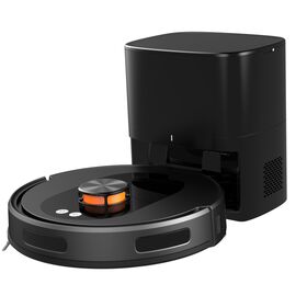 6000 Pa Laser Navigation Robot Aspirateur avec Auto-Vidange Station Forte Aspiration APP Contrôle Vocal