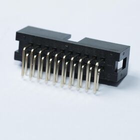 Encaixe a categoria industrial complacente do conector RoHS da fileira 20 do Pin 90 graus do MERGULHO do encabeçamento PH2.54mm dobro
