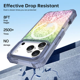 Modische Merco Hybrid-Magnet-Hülle Typ C für iPhone 17 Pro - Anti-Vergilbung, Stoßfest, Kratzfest, Stilvolles Design