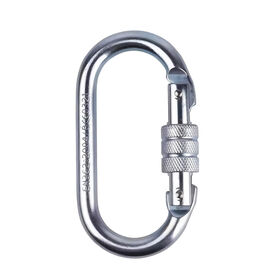 25KN Schwerlast-Absturzsicherungs-Karabiner mit Schraubverschluss - Kletterkarabiner