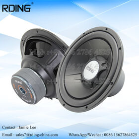 Subwoofer de 12 pulgadas para automóvil con bobina de voz única y alto rendimiento, imán de ferrita y cesta de acero, MAX 600W