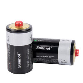 Eco-Friendly Zinc-Carbon D Type Disposable Dry Cell Battery