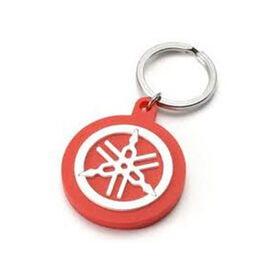 Interchangeable Plastic Inner Coin Keychains in Various Colors