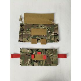 Desain Modular, Kantong Medis Outdoor Kompak & Kokoh, Kotak P3K Ringan Nilon untuk Berkemah & Penggunaan Taktis