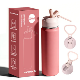 New Arrival Vacuum Insulated Double Wall Stainless Steel Water Bottle for Hot and Cold Drinks with Custom logo