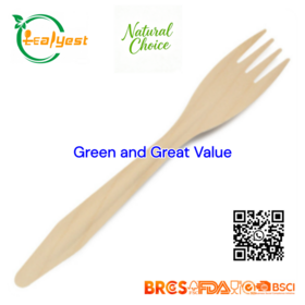 La conception personnalisée de haute qualité des fourchettes en bois jetables I partie des couverts couverts en bois jetables pour manger, partie, Camping, voyager