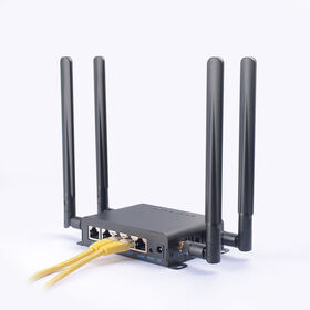 Router 4G Industrial con Carcasa de Hierro para Tasa de Transmisión de 300 Mbps, Equipo de Red, Router WiFi con Ranura para Tarjeta SIM.