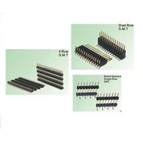 Blocos terminais com fósforo Bronze Wire Guard, preto, cabeçalho Pin
