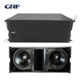 Altavoces Profesionales Pasivos de Doble Bobina de 10 Pulgadas Line Array, Sistema de Audio Bidireccional de Alta Potencia para Conciertos al Aire Libre y Escenarios