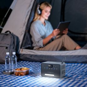 Power bank backup móvel ao ar livre recarregável lifepo4 solar camping gerador portátil 100w bateria power station para laptop