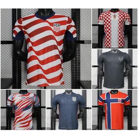 Fußballtrikot 2026 USA Norwegen Kroatien Nationalmannschaft Spielerversion Thai-Qualität Fußballtrikot Großhandel