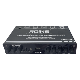OEM 5-Band Car Pre Amp Equalizer Car EQ 9V RMS 185x100x33mm