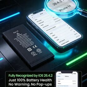 Diagnostic Battery for iPhone 12, 13, 14, 15 series, Wholesale Price, No Message No Unverified Parts