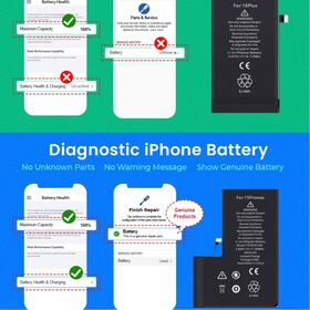 Fit for ios26.4.2 version, Diagnostic Battery for iPhone 14 Pro, Direct installation, No Message No Unverified Parts