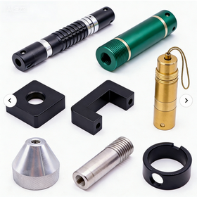 Componente de precisión para accesorios de linternas, carcasas de cámaras digitales, accesorios de herramientas eléctricas y piezas de procesamiento de torno automático