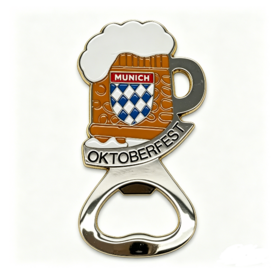 Abrebotellas Magnético para Cerveza con Esmalte Blando, Diseño Personalizado de Amor y Música, Regalo Ideal para Halloween y Festivales de Cerveza