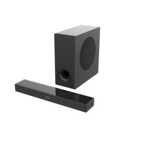 2.1CH 80W Soundbar mit kabelgebundenem Subwoofer für den Heimgebrauch