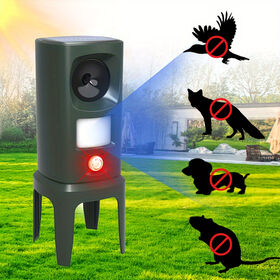 Electronic pest control devices Solar energy, animal repeller, IP66 waterproof, ultrasonic