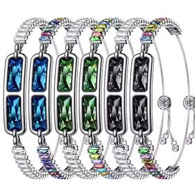 Smart Android Chronograph Bracelet Activity Tracker IP68 Waterproof Heart Rate Blood Oxygen Pressure Exercise Sleep HRV Female