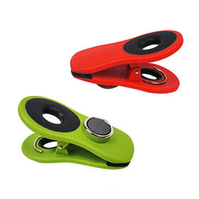 Factory Price 4-color Multi-purpose Plastic Magnetic Clip