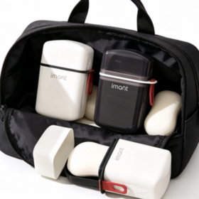 Small Size Plastic Soap Dish Bathroom Travel Portable Lightweight Leakproof Soap Organizer Box