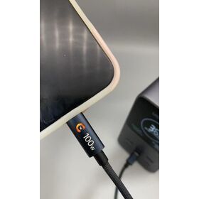 Produtos Duráveis Cabo De Dados 100W Cabo De Carregamento Rápido Com Cabo De Luz RGB Tipo C Para Dispositivos Inteligentes