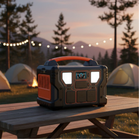 Stasiun Pembangkit Listrik Portabel Tenaga Surya 1000W Gelombang Sinus Murni Cadangan Cerdas Baterai Lithium Outdoor Camping Generator