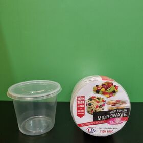 2026 Terlaris Pemasok 500/600ml Wadah Makanan Penutup Sekali Pakai Plastik PP Mangkuk Bening Kotak Buah dengan Tutup