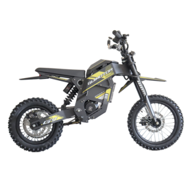 Grosir Pabrik Sepeda Motor Trail Listrik MOQ Rendah 3000W 48V 21AH atau 60V 25Ah Rem Hidrolik 14"/12" Sepeda Pit Off-Road 55-65KM/jam
