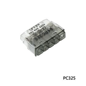 Conector, Push-In conectores, fio conector, Push-In fio conectores, Quick Connect terminais transparentes