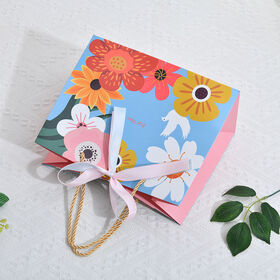 Best Quality Elegant Custom Printed Perfume Cosmetic Clothing Shoes Gift Paper Bag With Handle
