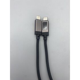 Câble de Charge Rapide 100W Conçu pour Durer, Câble USB Type-C avec Arrêt Automatique Intelligent et Lumière Respiratoire pour Smartphones Modernes