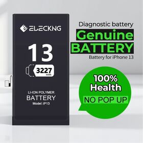 Batería auténtica de las piezas, compatible con IOS 26.4.2, ninguas alarmas emergentes, batería de diagnóstico iPh13 para el iPhone 13