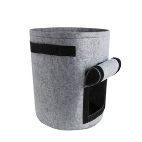 Felt Biodegradable Fabric Plant Grow Bags, High Quality