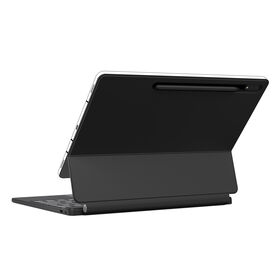 Landscape to Portrait Magnetic Keyboard Case Quiet Typing, Ergo Tilt & 3 Layer Oil Stain Scratch Proof for Tab S8+ S9+ S10+