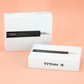 Premium Silver Rigid Cosmetic Packaging Box com laminação brilhante Embossing UV Finish