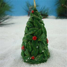 Festive Christmas Candle for Holiday Season Celebrations