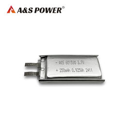 Fabrikpreis 601530 3.7V 250mAh Wiederaufladbare Lithium-Polymer-Batterie für Smart Tags & tragbare medizinische Geräte